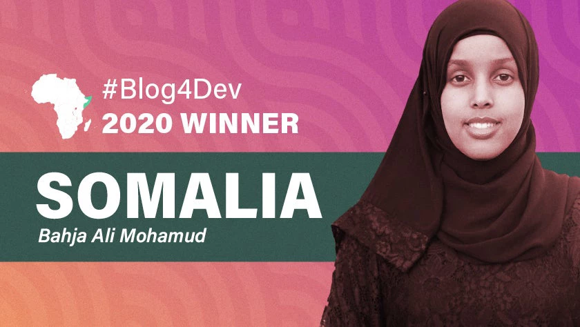 Bahja Ali Mohamud, Blog4Dev Somalia Winner