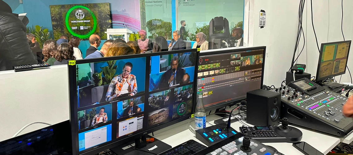 Behind the scenes at COP 29