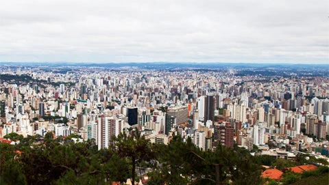 Belo Horizonte City Skyline