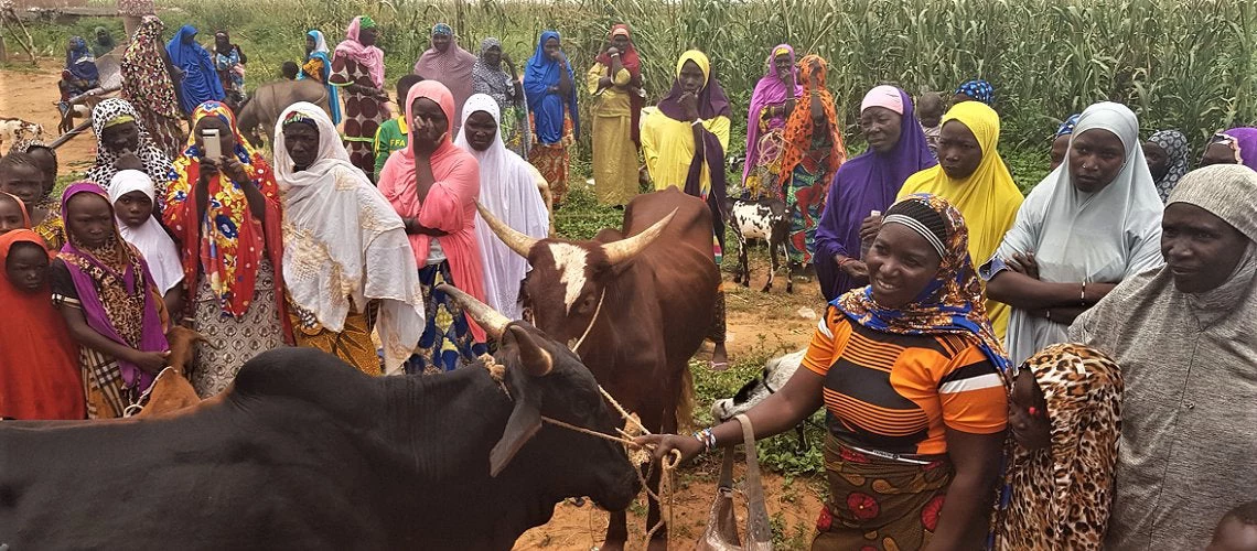 Image 1 : Bénéficiaires du programme de transferts monétaires pour la résilience Wadata Talaka