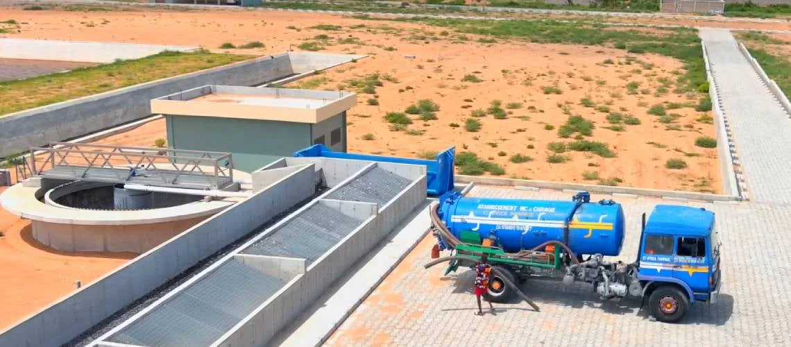 A new Fecal Sludge Treatment Plant in Sèmè-Kpodji, Benin, became operational in May 2023 and is now benefiting more than one million people. 