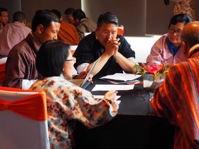Group discussions on Bhutan?s development potential