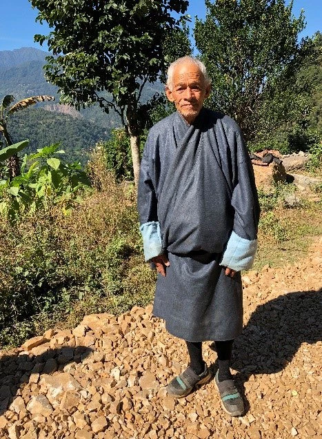 Tara Nidhi, farmer and beneficiary of the Remote Rural Communities Development Project 