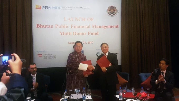 Public financial management signing