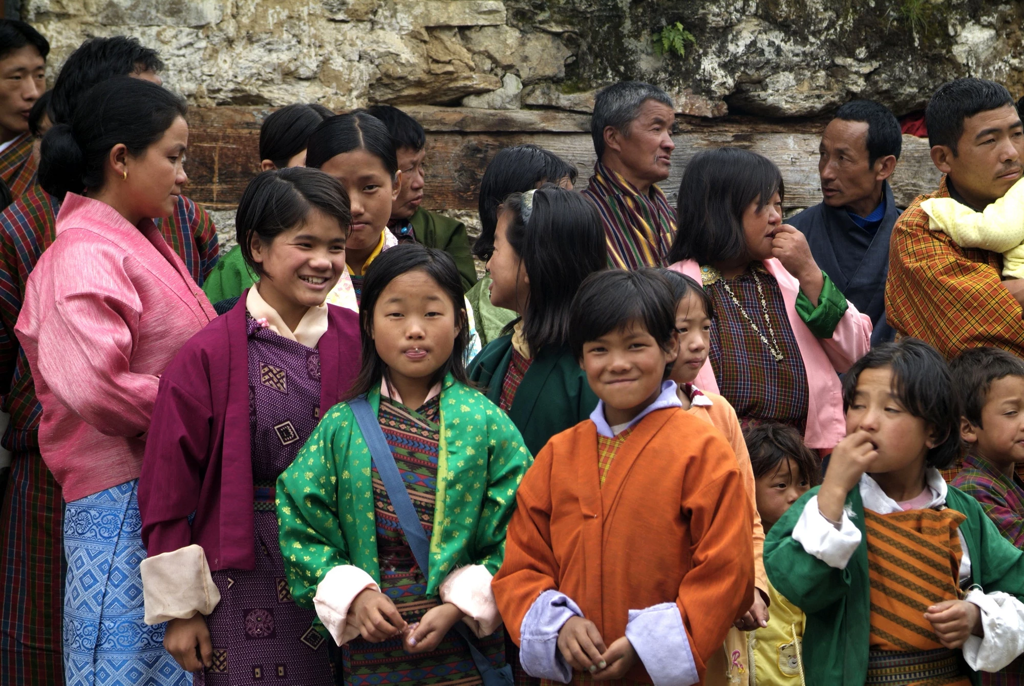 Bhutan children attend an event. Photo: Shutter Stock