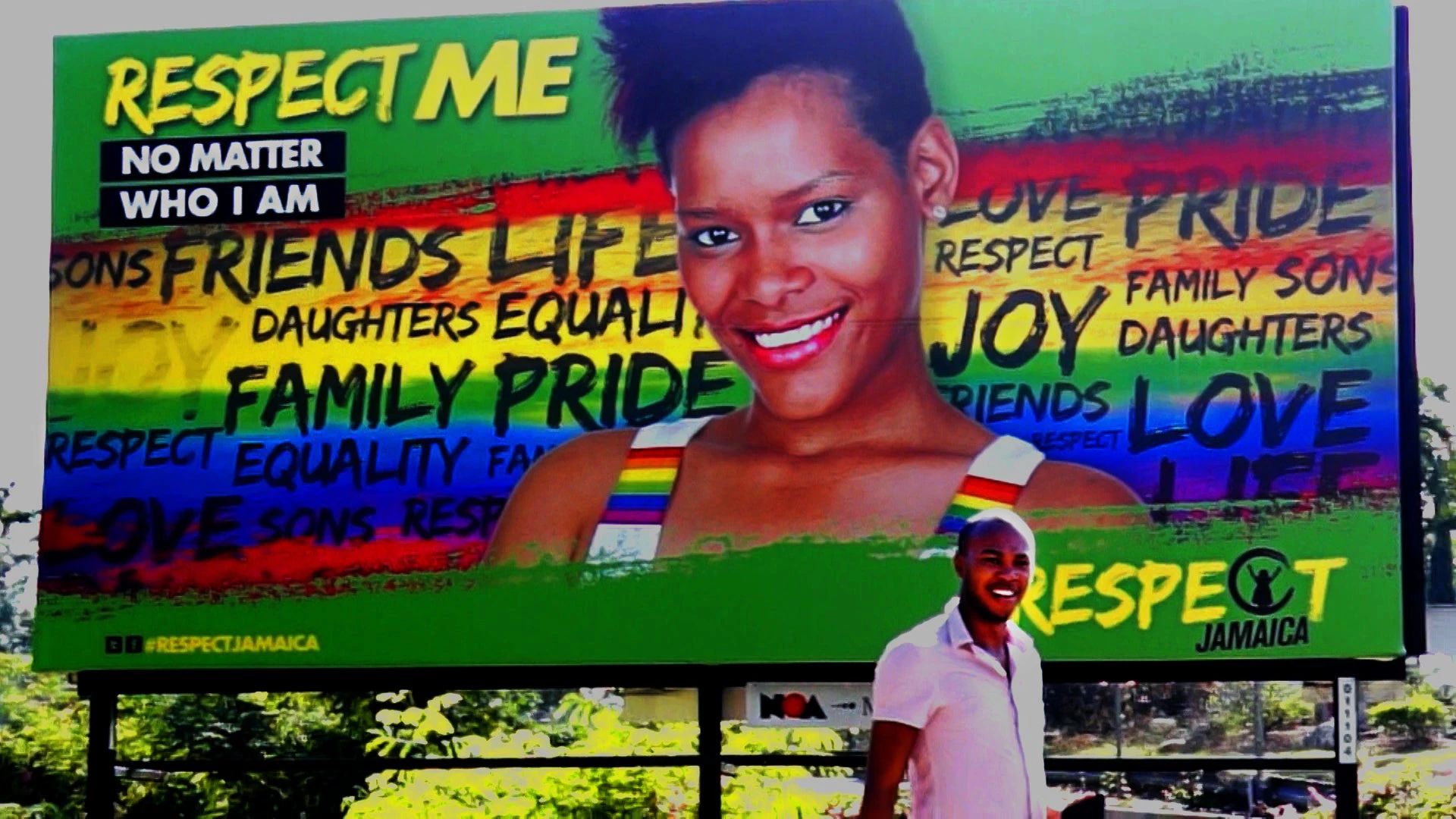 Billboard in Jamaica