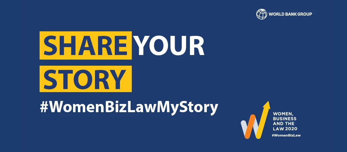 Share your story with us using #WomenBizLawMyStory
