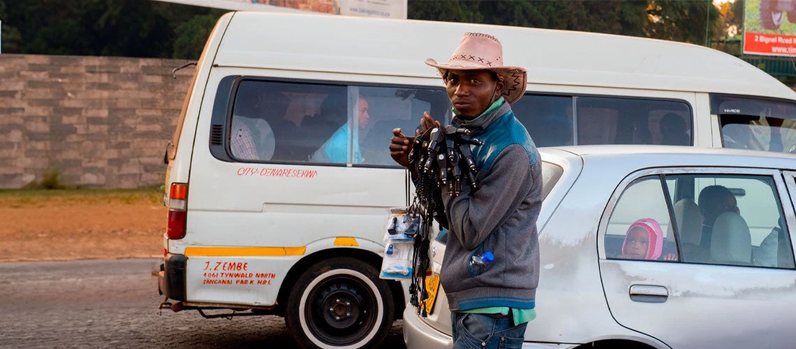 Policy discussions in Zimbabwe, home to one of the world?s largest informal economies, should shift towards identifying ways to improve wellbeing for informal workers. Photo: Arne Hoel.