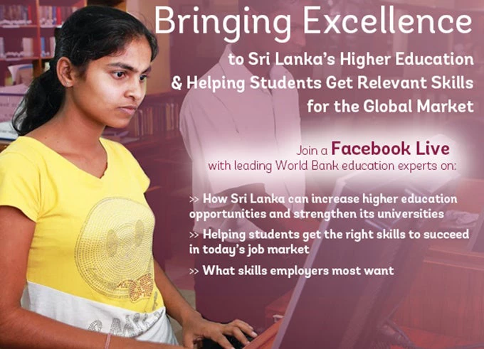 How can students in Sri Lanka get the skills they need to succeed  Facebook Live Cover