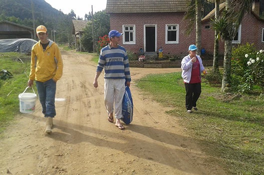 Cleyton, Osni and Zenaide Meyer