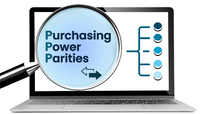 A comparison of different sources of purchasing power parity (PPPs) estimates