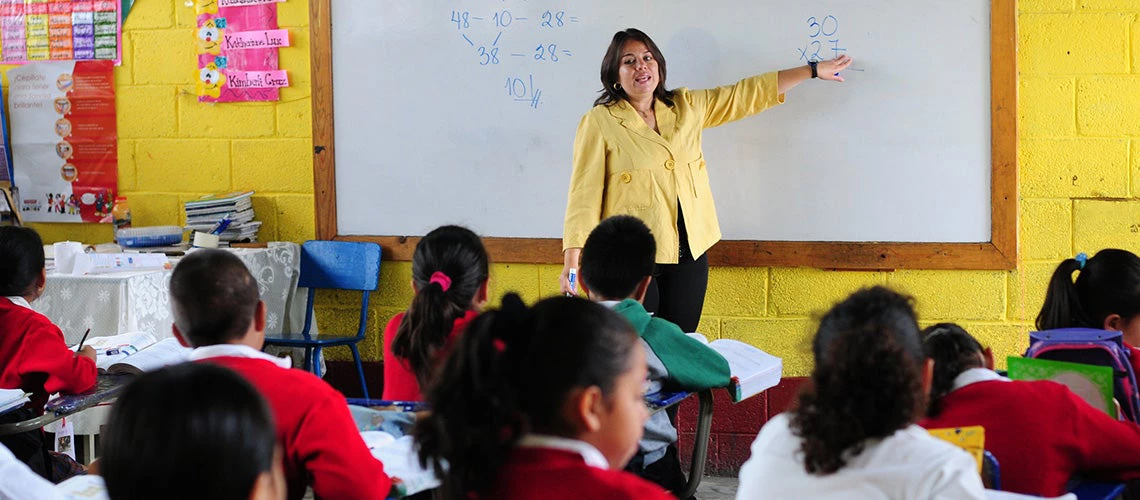 El Renacimiento Municipal school in Villa Nueva, Guatemala