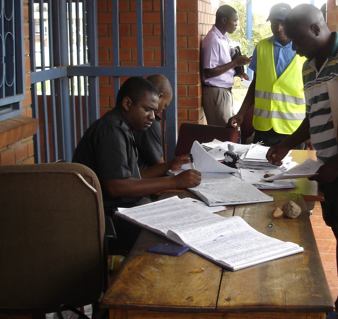 Zambia-Zimbabwe border crossing. Photo - World Bank.