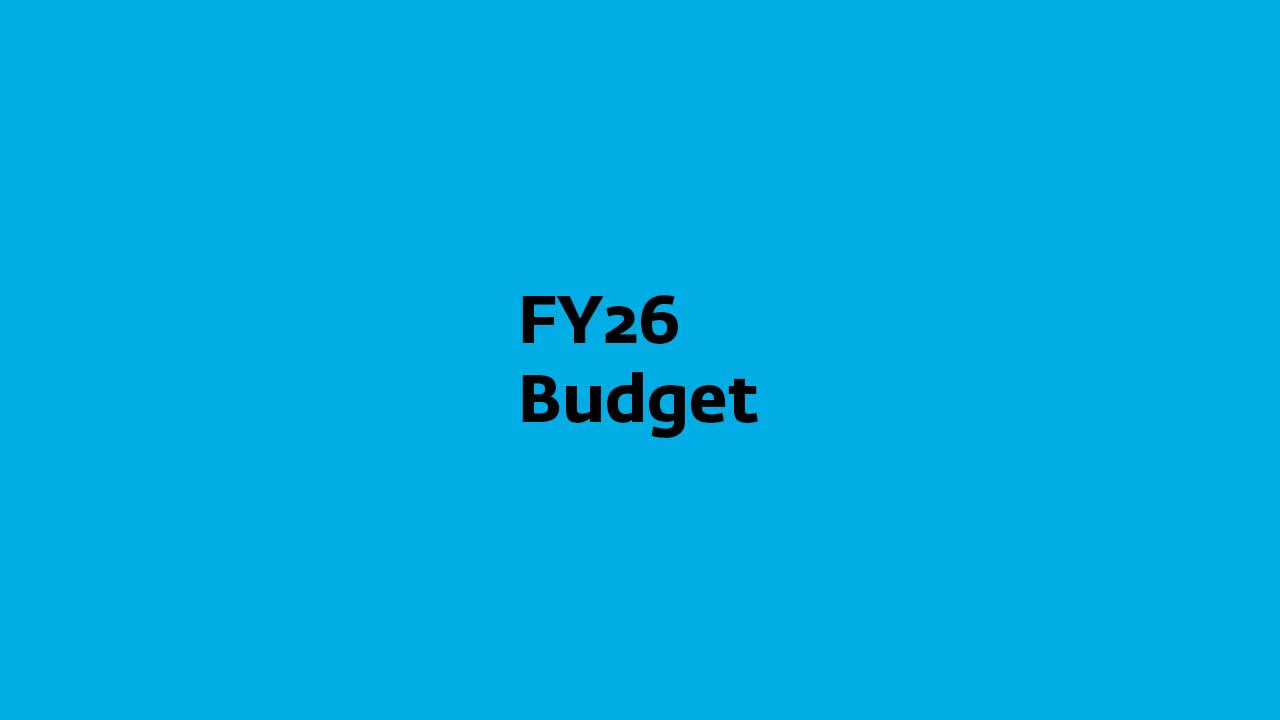 FY26 Budget