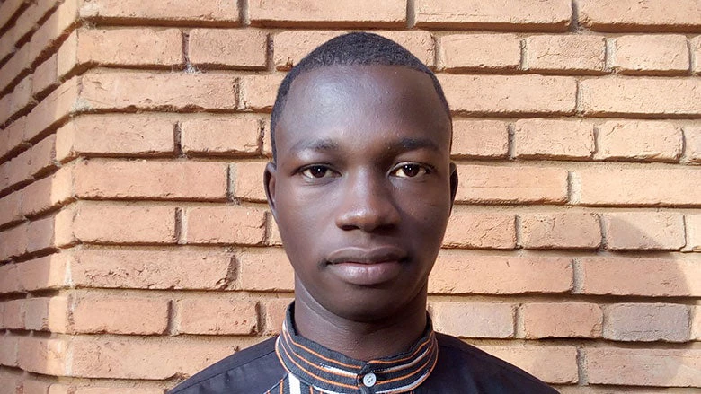 Belem Abdoul Fataph Priva. 2019 Blog4Dev Winner, Burkina Faso