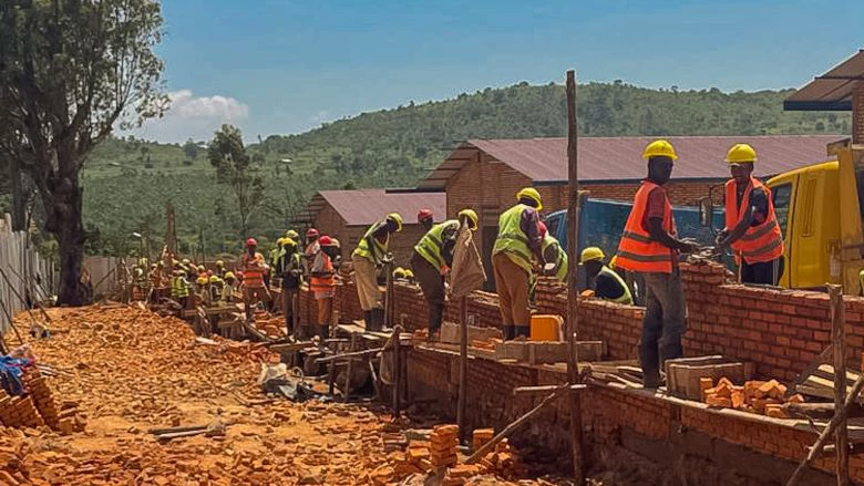 Health center construction in Ruyigi. Photo: Asa Giertz / World Bank 