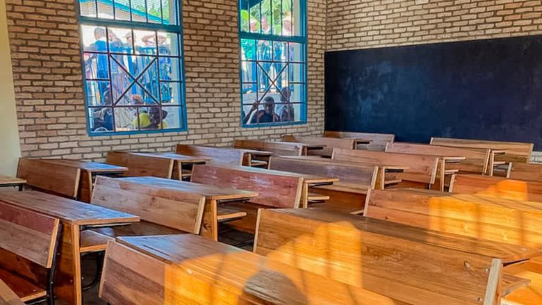 New classroom in Gisabazuba. Photo: Asa Giertz/World Bank