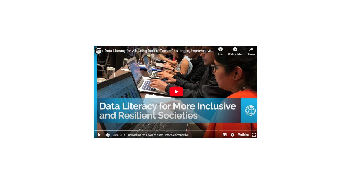 Data literacy for all: unleashing the power of data to tackle ...