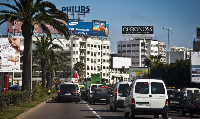 Casablanca traffic. Arne Hoel/World Bank