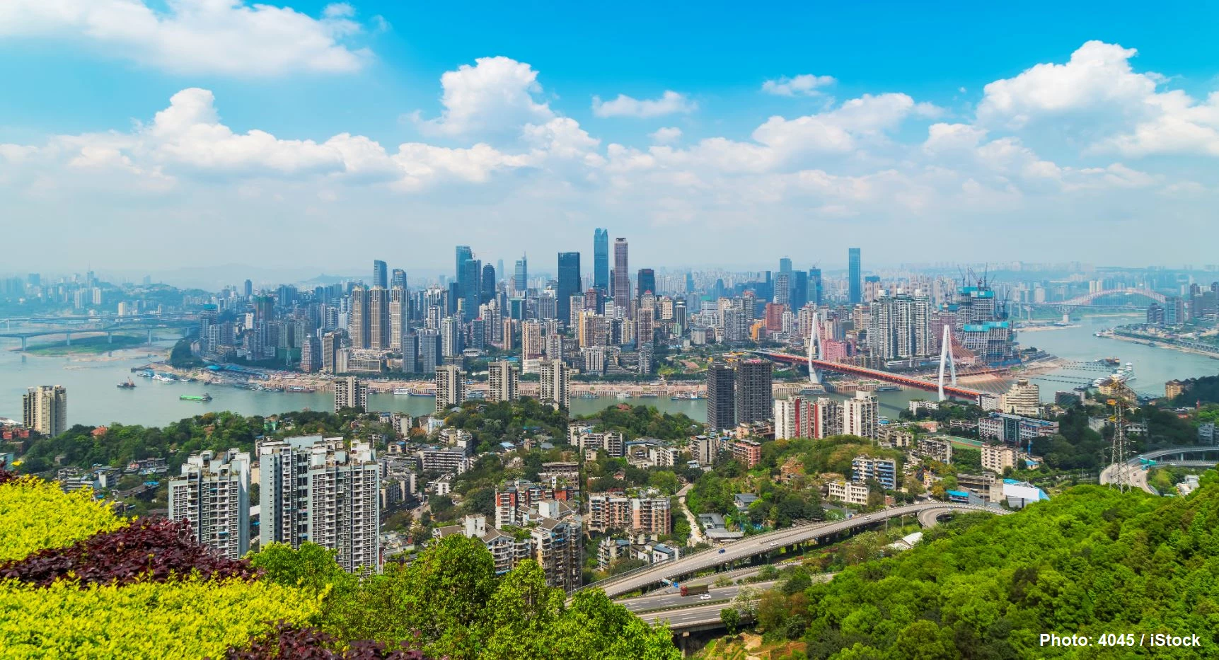 China-chongqing Skyline-istock