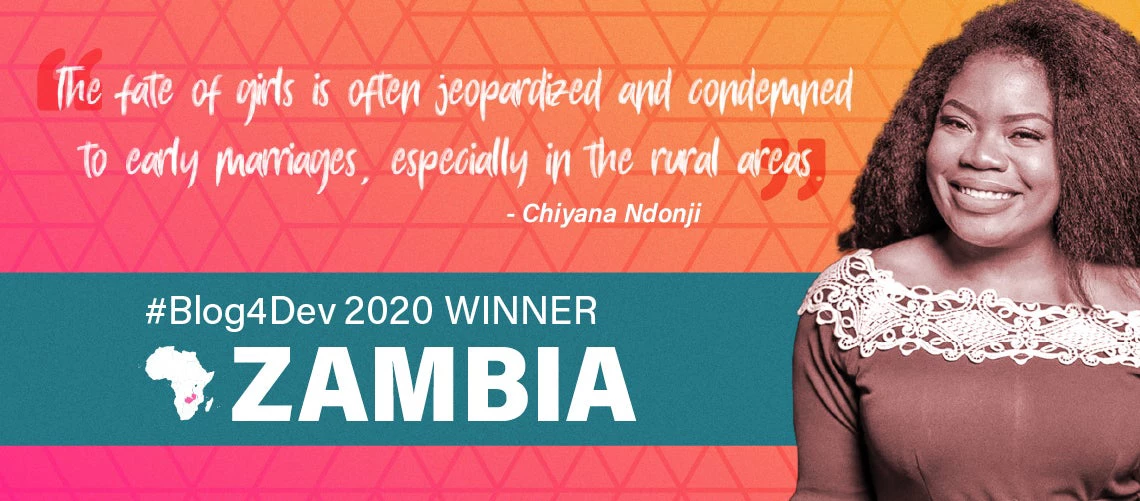 Chiyana Ndonji, Blog4Dev Zambia Winner