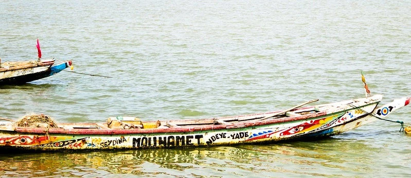 Le Fleuve Sénégal aux abords de Saint-Louis, à la frontière de la Mauritanie. Crédits photo : Kalyan Neelamraju