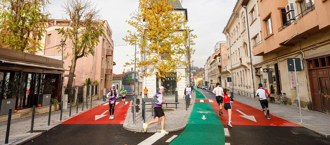  Upgraded urban infrastructure in Cluj-Napoca, Romania