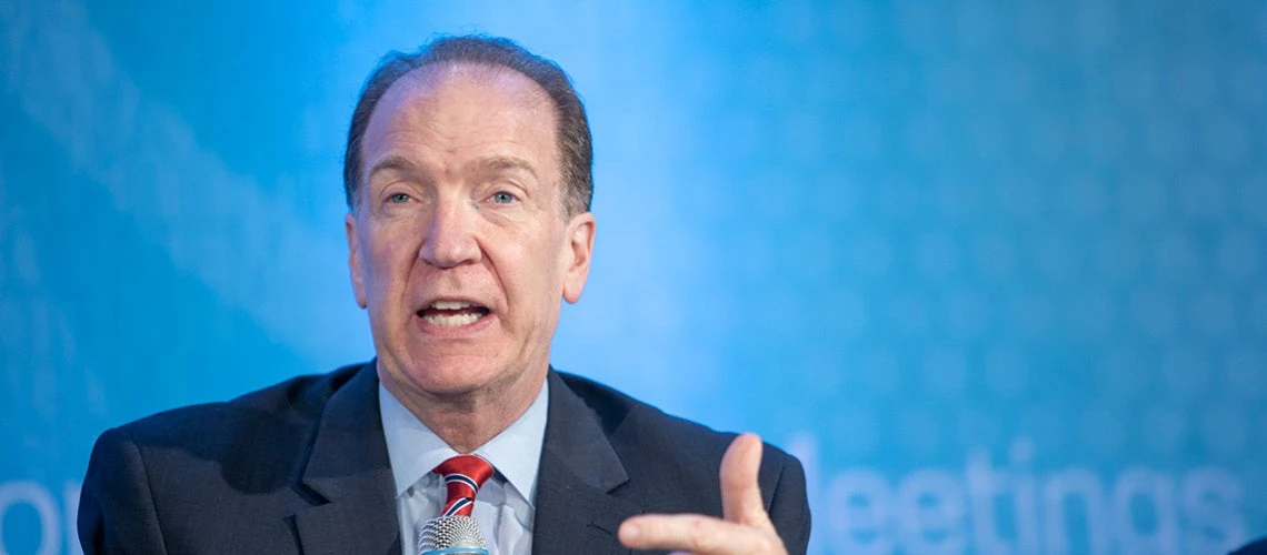 Presidente del Grupo Banco Mundial, David Malpass