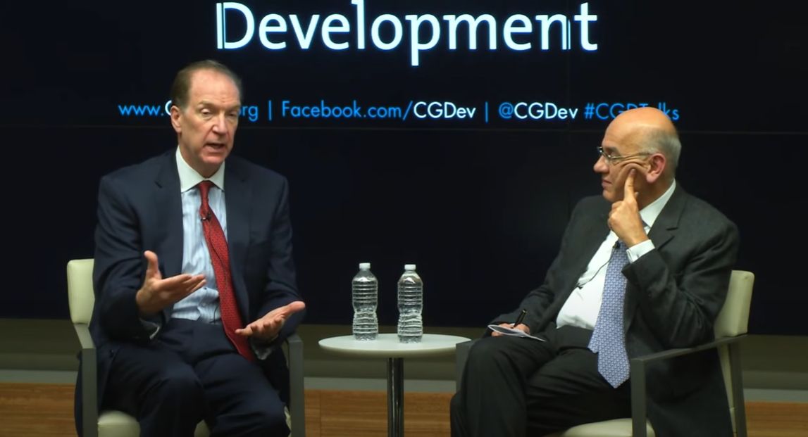 A Conversation at the Center for Global Development 