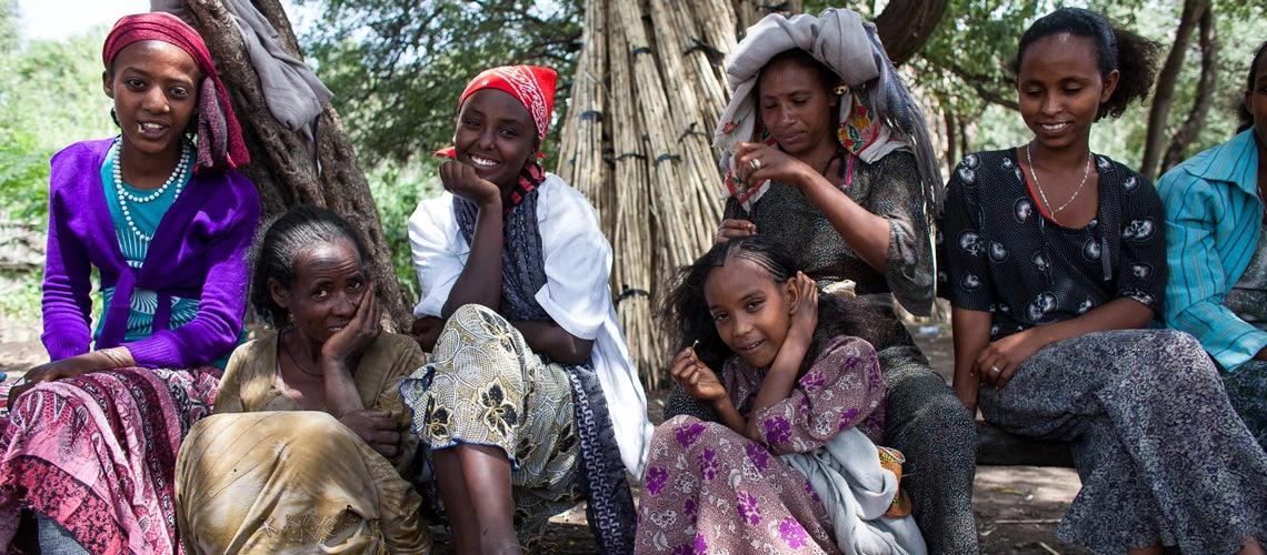 Women pictured in Ethiopia, Tigray region. Photo credit: World Bank 