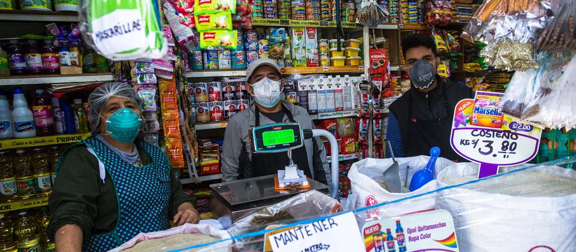 "Los desafíos que tenemos por delante son enormes, pero estamos listos para un comienzo prometedor mientras continuamos nuestra labor para lograr buenos resultados de desarrollo y retomar la senda del crecimiento mundial". Fotografía: © Victor Idrogo/Banco Mundial.