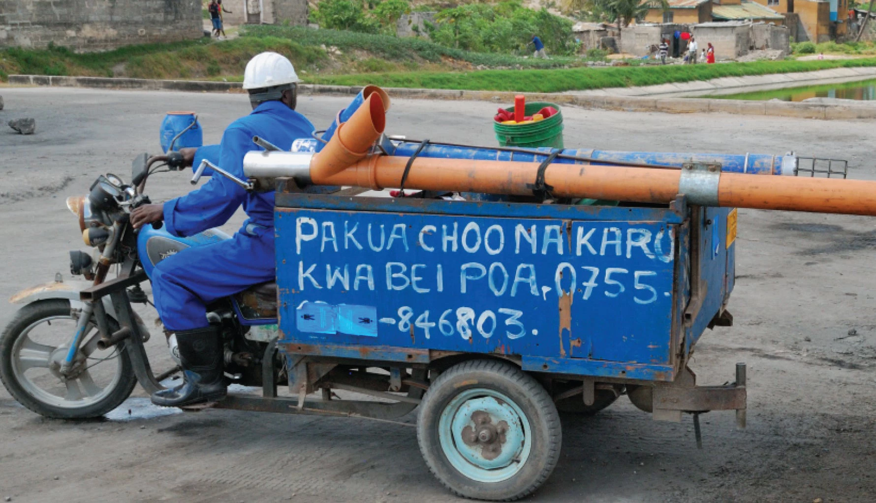 Desludging in Tanzania