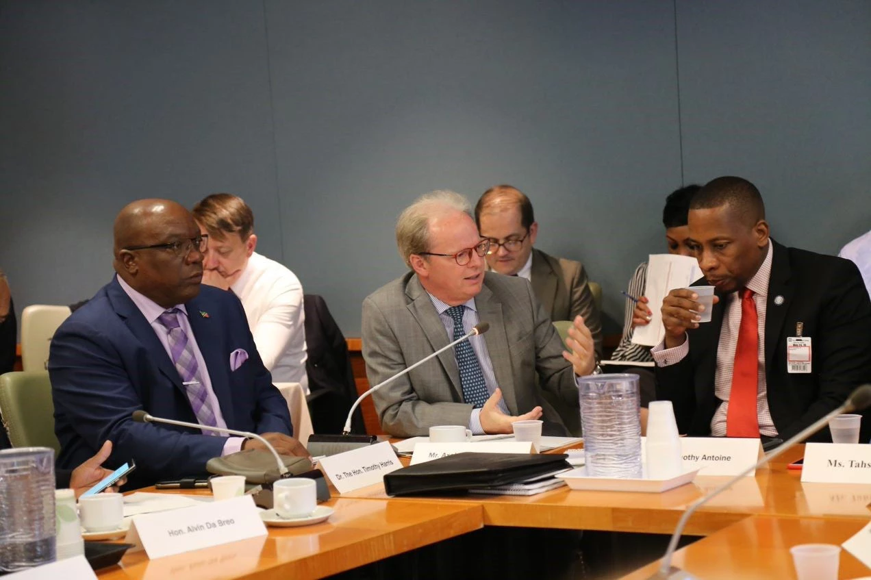 Senior Caribbean policy-makers and World Bank management discuss how to implement a Caribbean Digital Transformation Program