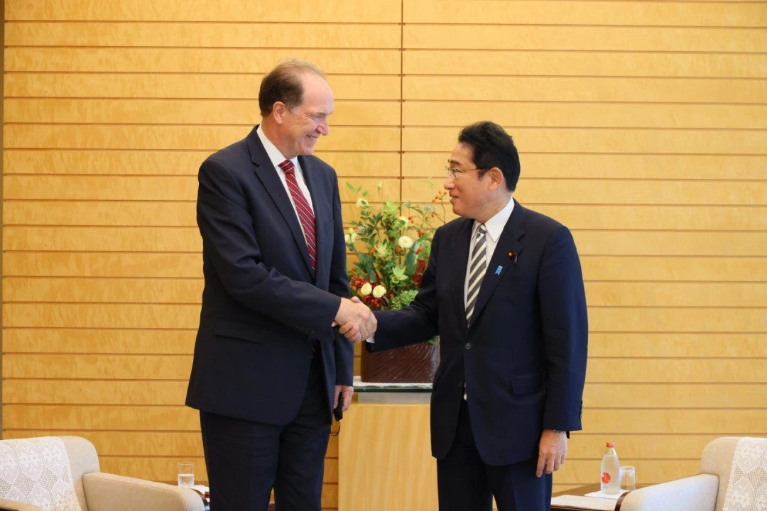 World Bank Group President David Malpass in Tokyo for IDA20