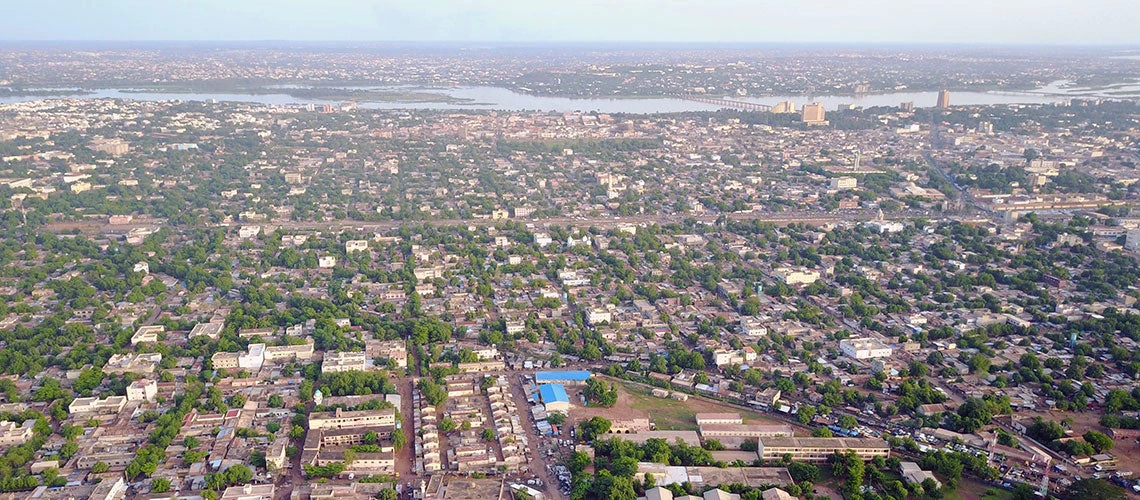 Vue de Bamako. Photo: Moustapha Diallo/Banque mondiale