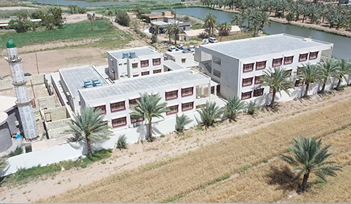 Abu Hayyan Al-Tawhidi School in Baghdad, Iraq, in May 2023.