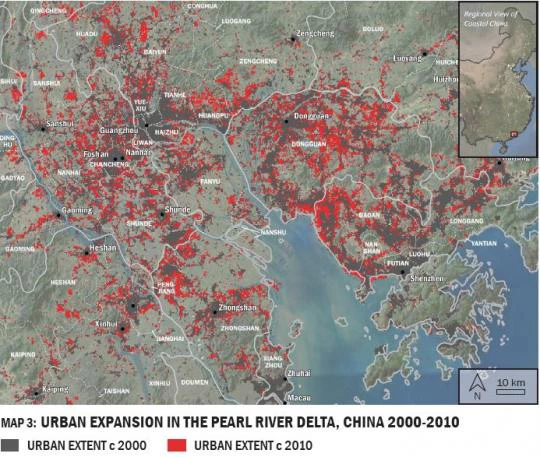  Measuring a Decade of Spatial Growth