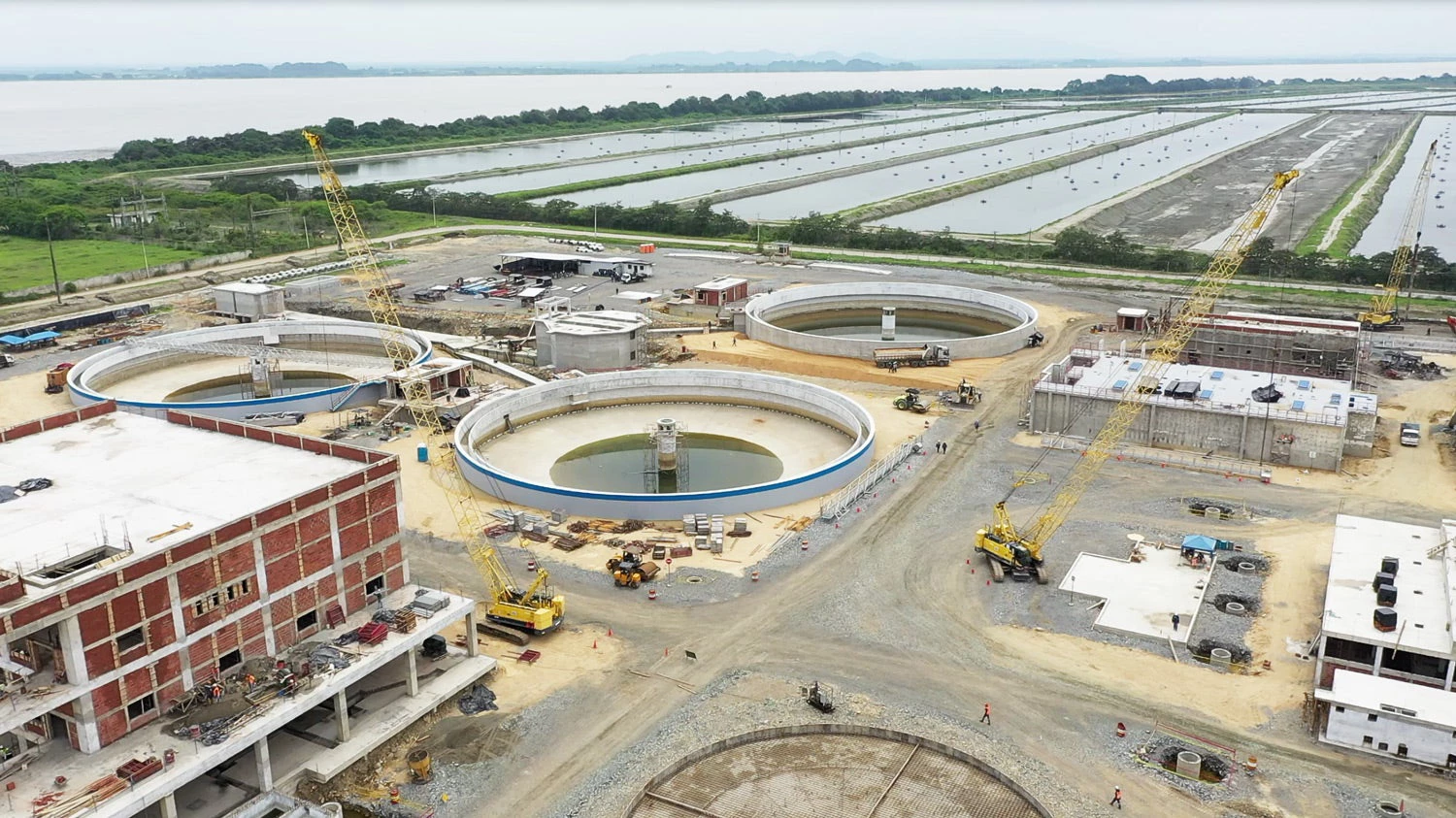 Planta de Tratamiento de Aguas Residuales Las Esclusas en Guayaquil - Banco Mundial