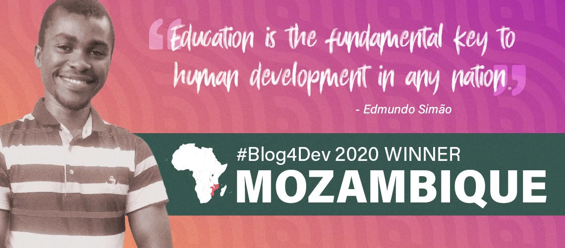 Edmundo Simão, Blog4Dev Mozambique winner