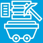 Icon representing Construction Materials Extraction