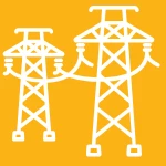 Icon representing Electric Power Transmission and Distribution