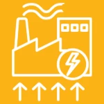 Icon representing Geothermal Power Generation