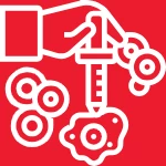 Icon representing Petroleum-based Polymers Manufacturing