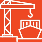 Icon representing Ports, Harbors and Terminals