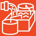 Icon representing Water and Sanitation