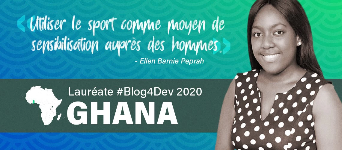 Ellen Barnie Peprah, lauréate du concours Blog4Dev Ghana