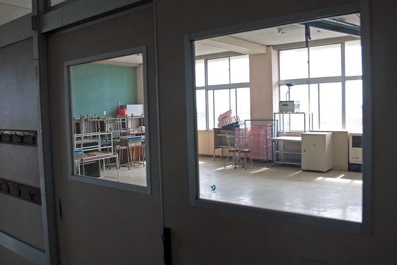 Empty classroom