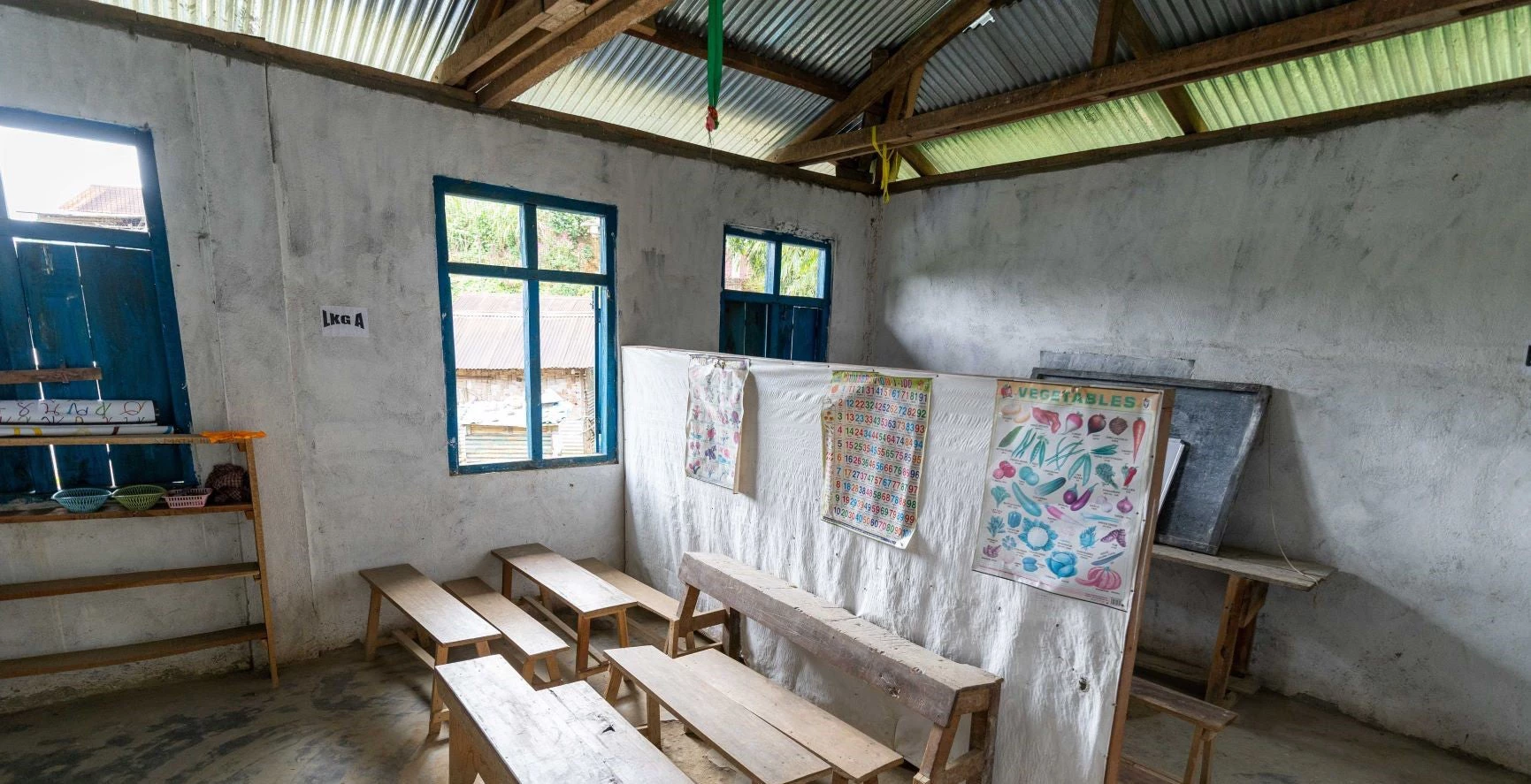 Une salle de classe vide en Inde. © Banque mondiale