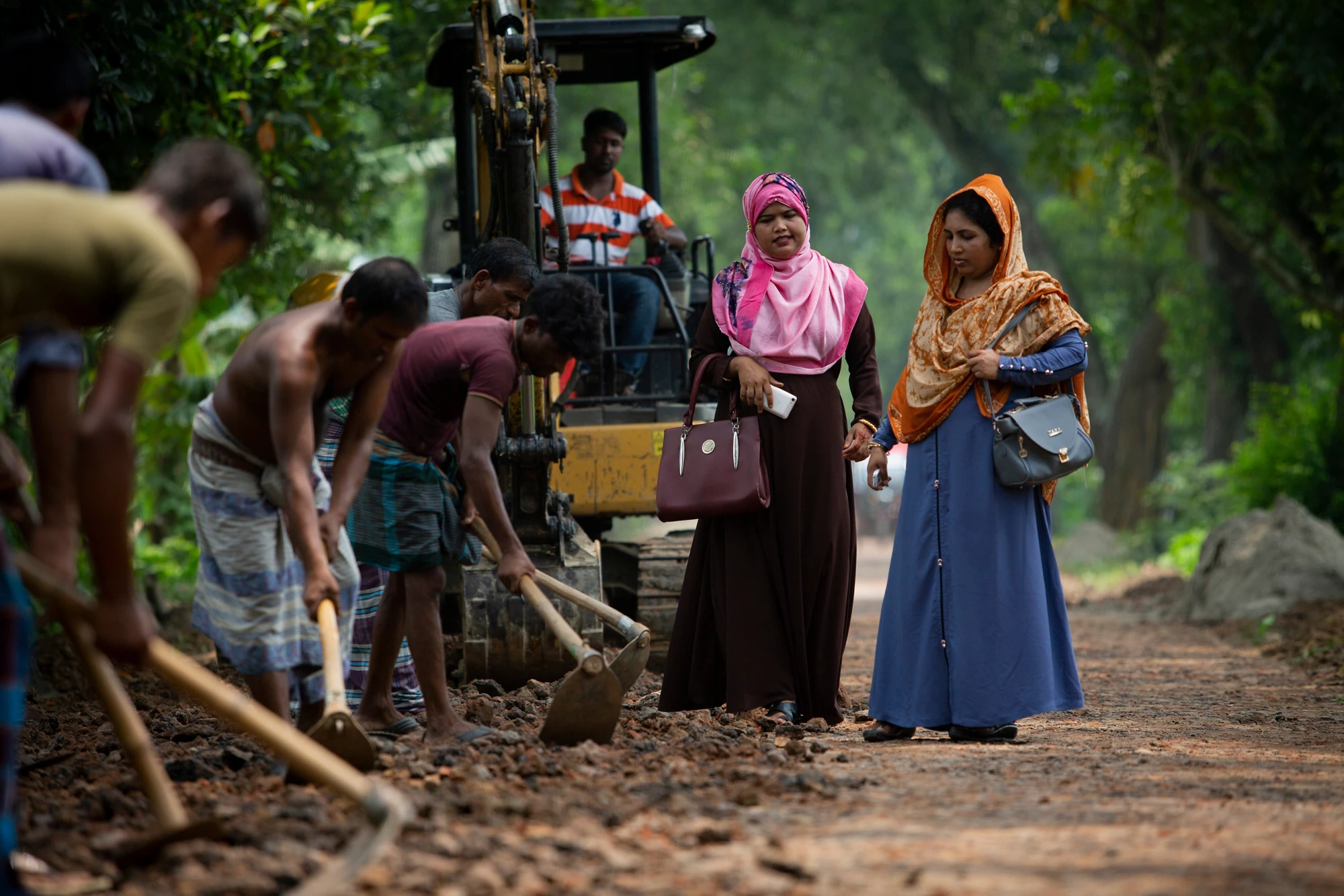 In Bangladesh, on average only 30% of women participate in procurement meetings and monitoring work. But this is slowly changing.