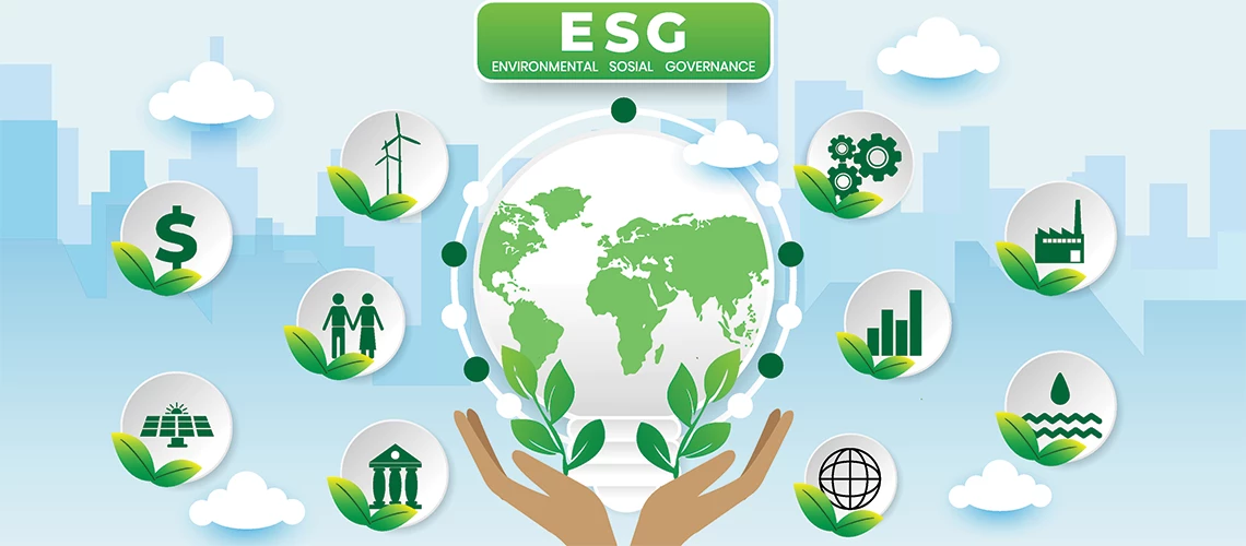ESG concept of environmental, social, and governance in sustainable business| © shutterstock.com